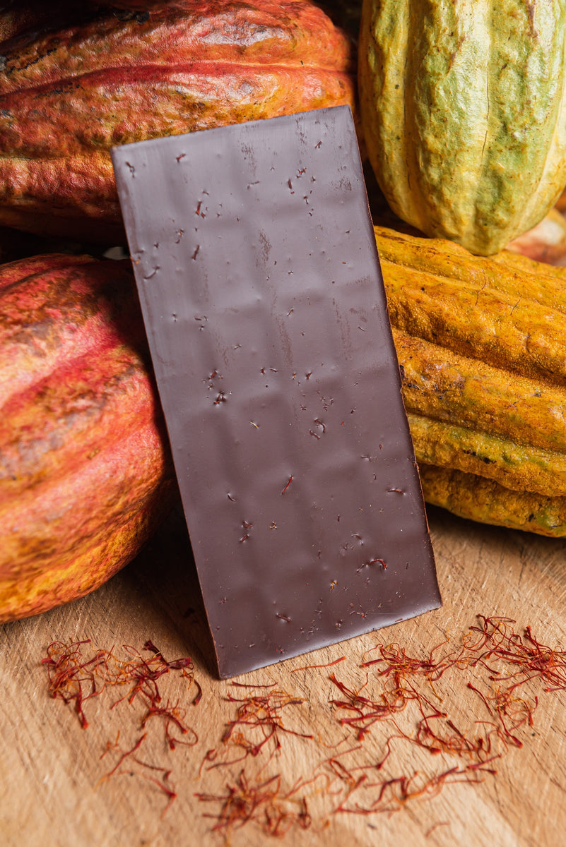 Saffron 70% Cacao Dark Chocolate (Nicaragua) - Argencove