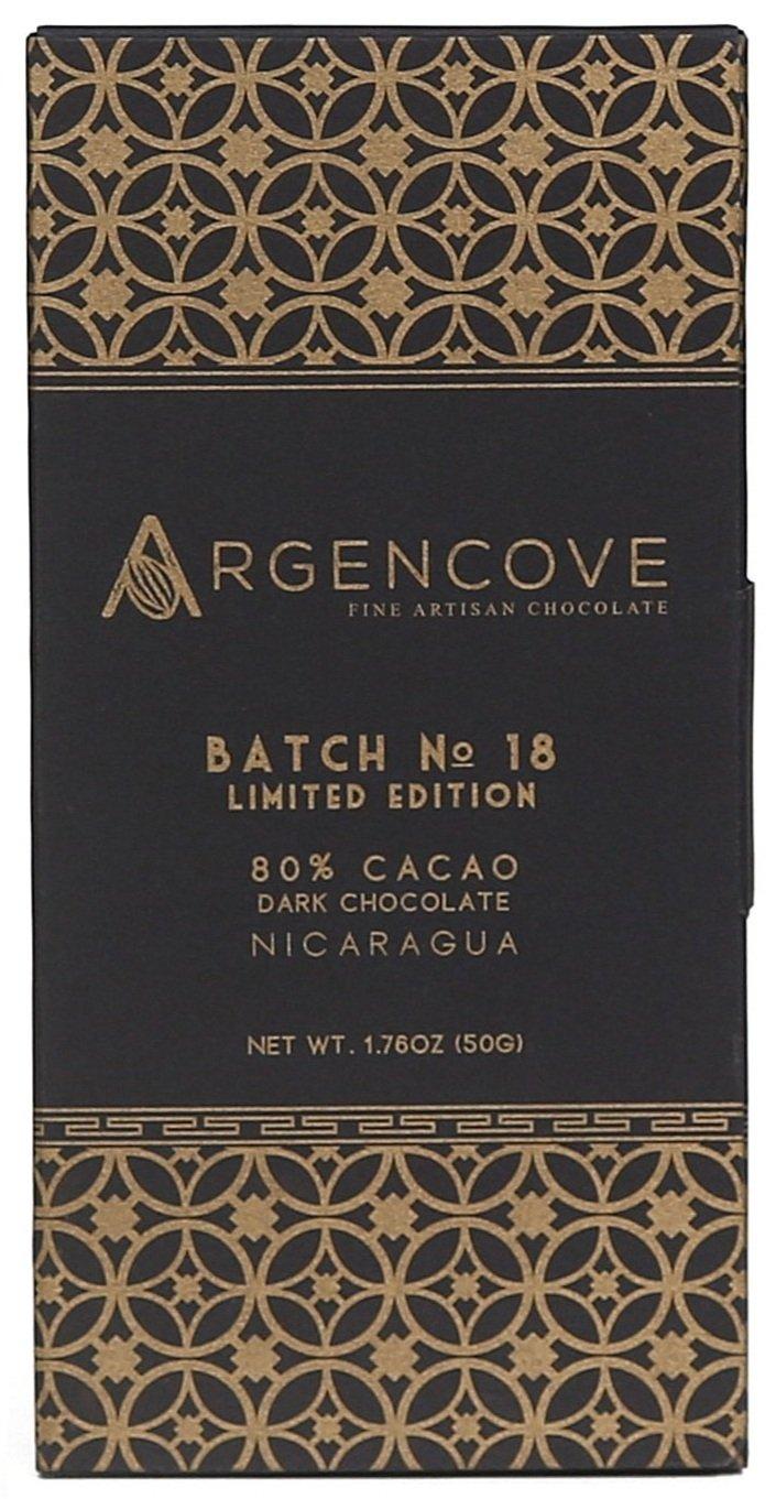 Batch N°18 80% Cacao Dark Chocolate (Nicaragua) - Argencove